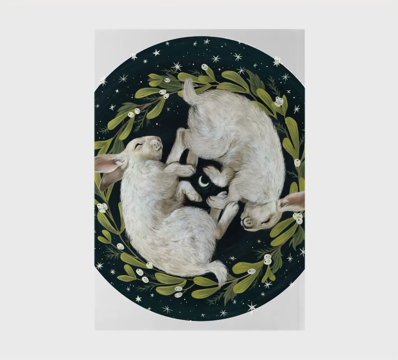 Rabbits Under The Stars notebook by Laura Graves