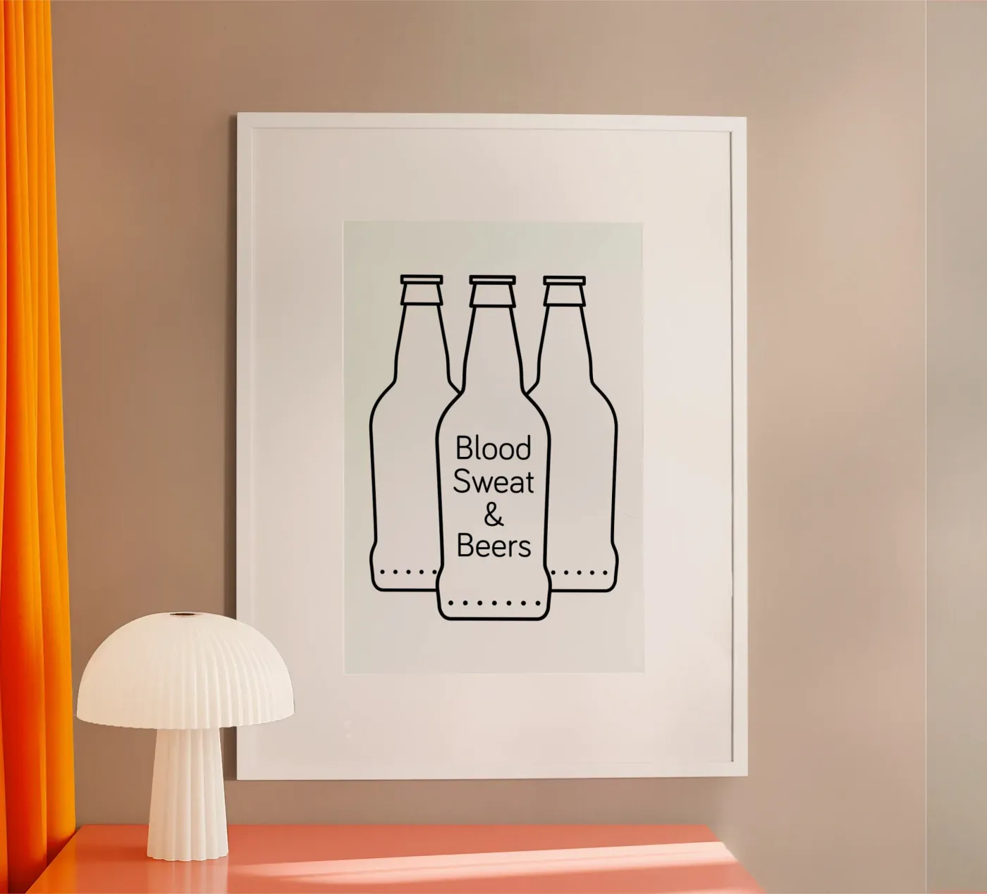 Beer poster by Chris Wharton