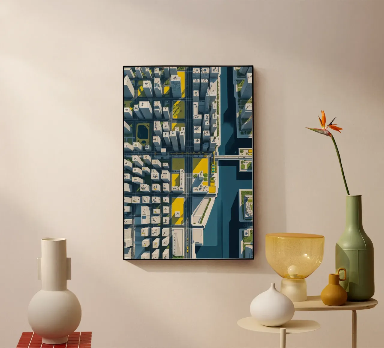 Urban Networks and Bridges plexiglass da AlbertKlee
