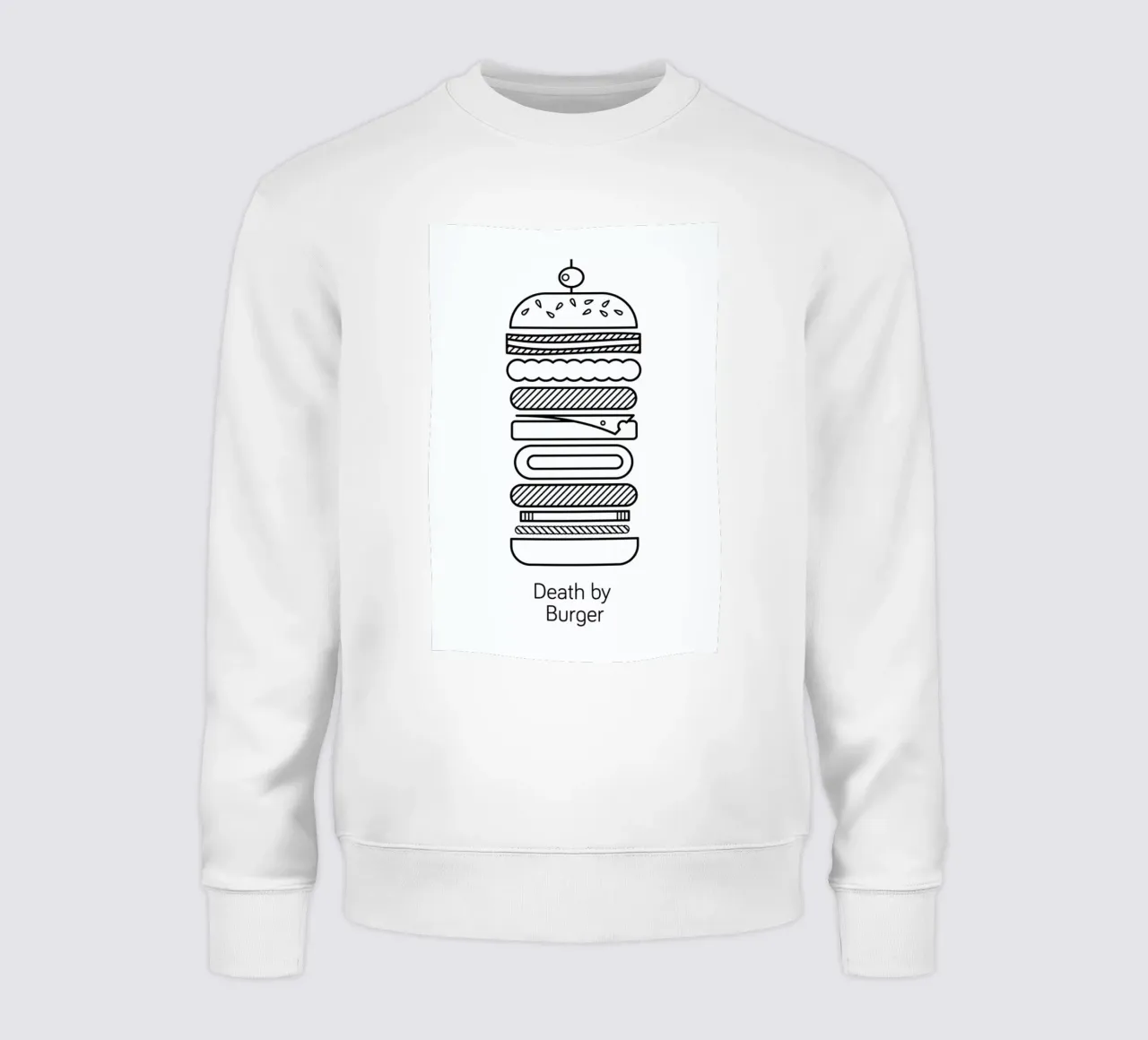 Burger felpa da Chris Wharton