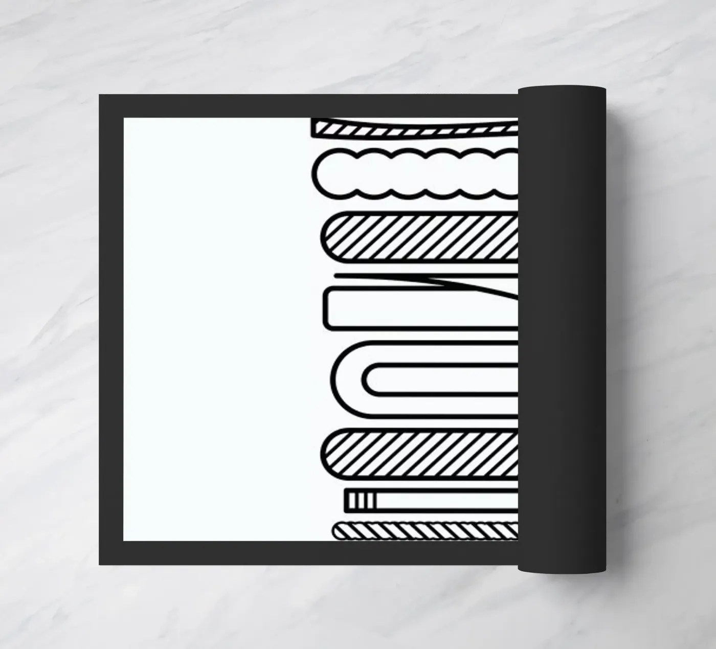 Burger doormat by Chris Wharton