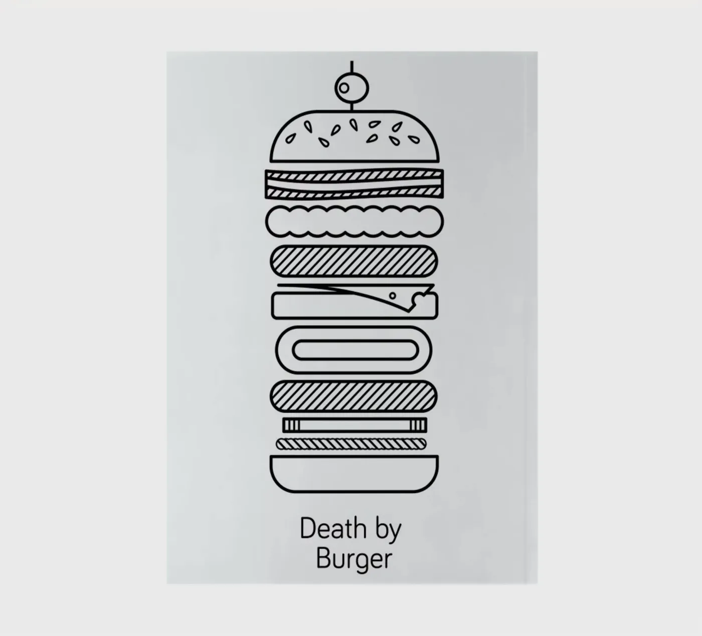 Burger notebook by Chris Wharton