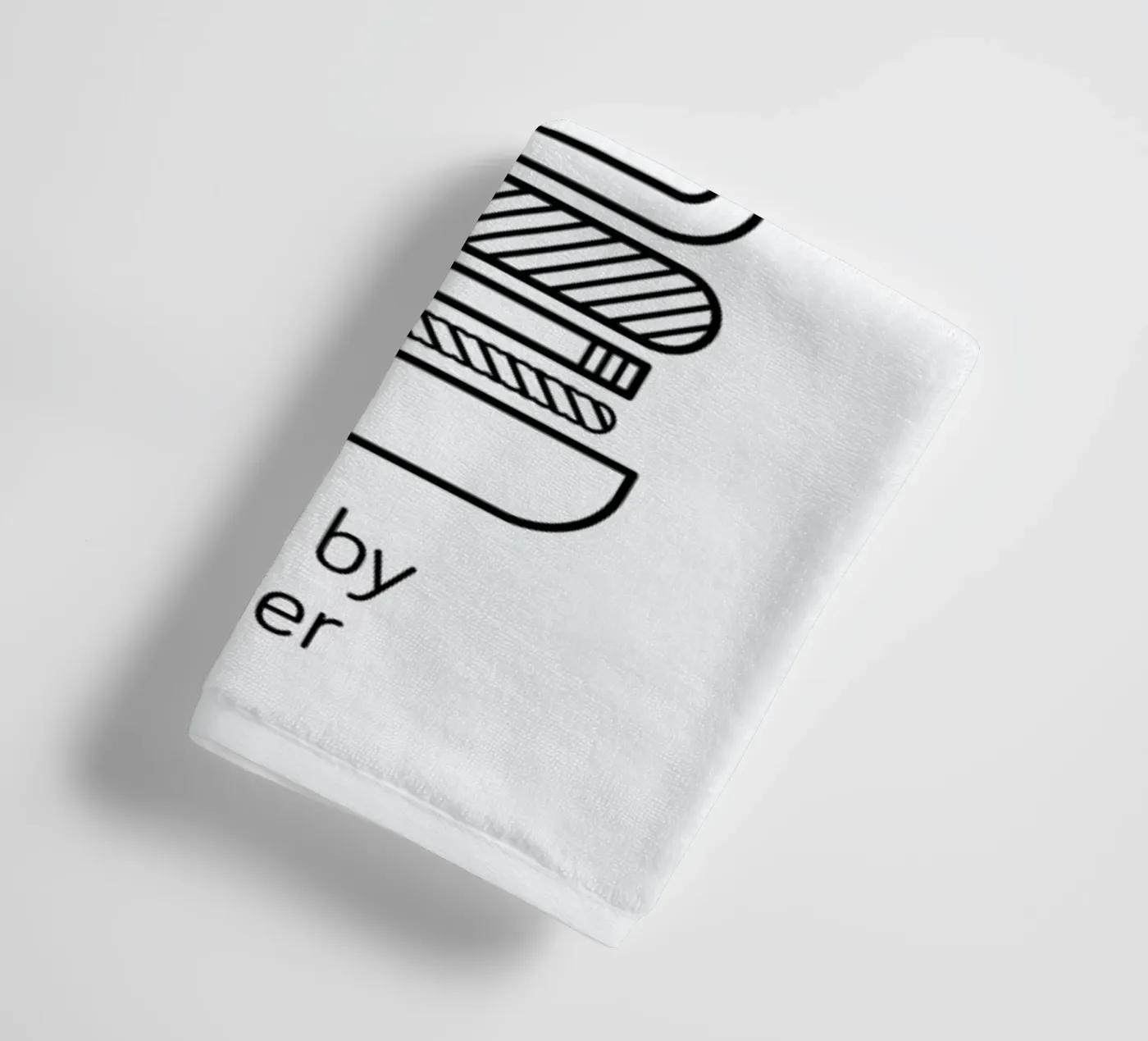 Burger badhanddoek van Chris Wharton