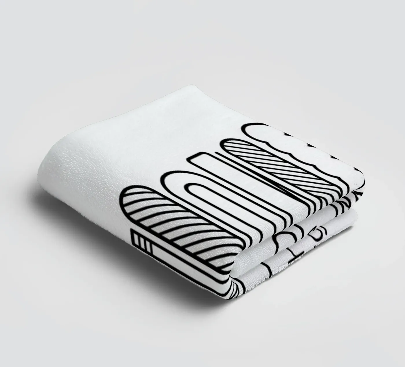 Burger badhanddoek van Chris Wharton