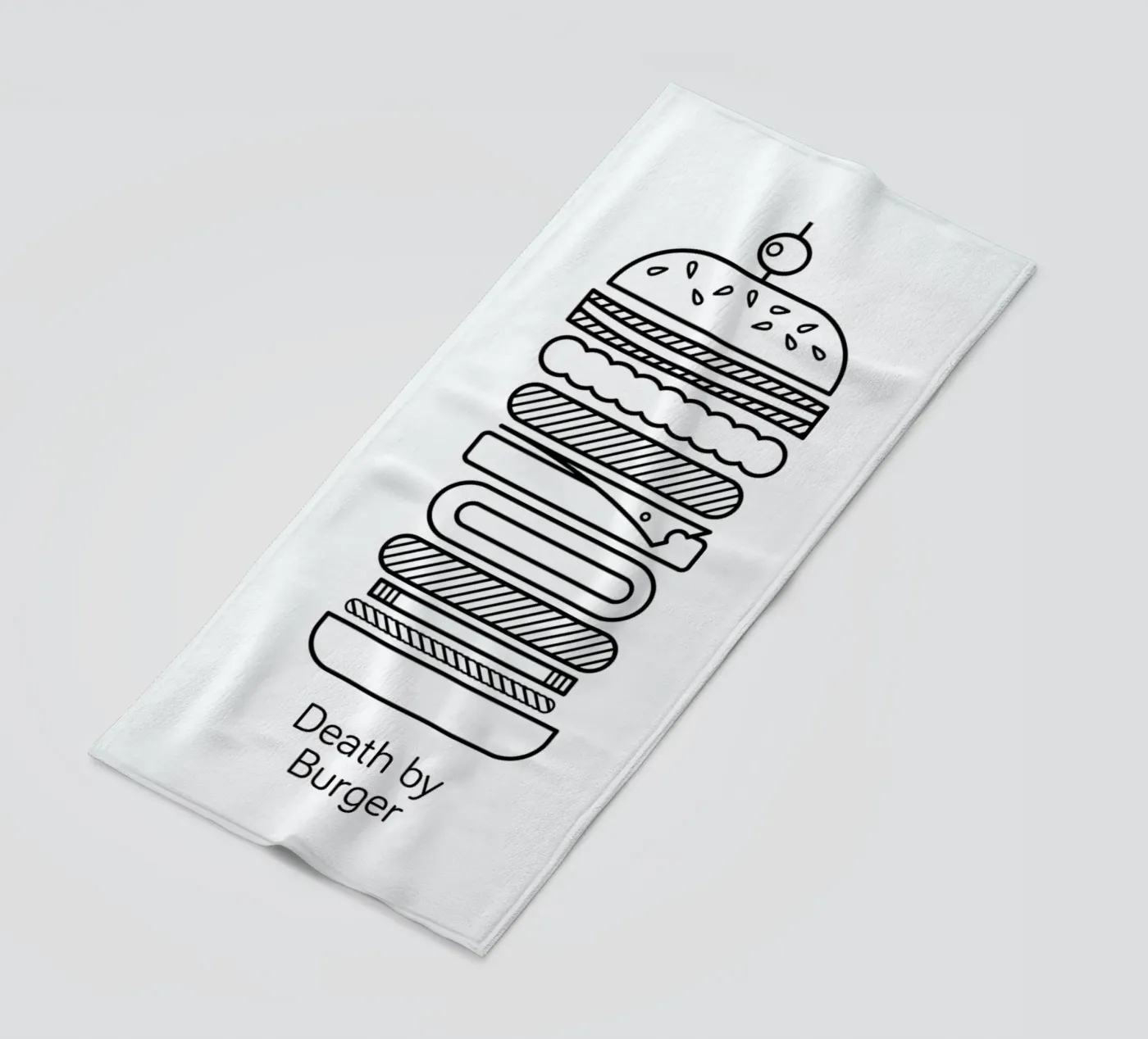 Burger strandhanddoek van Chris Wharton