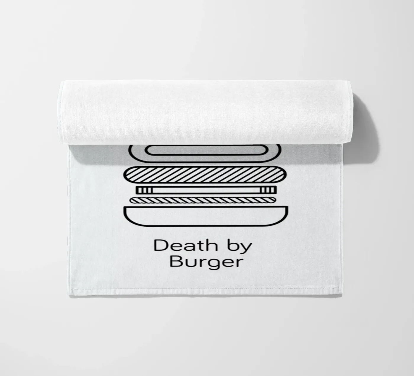 Burger serviette de plage de Chris Wharton