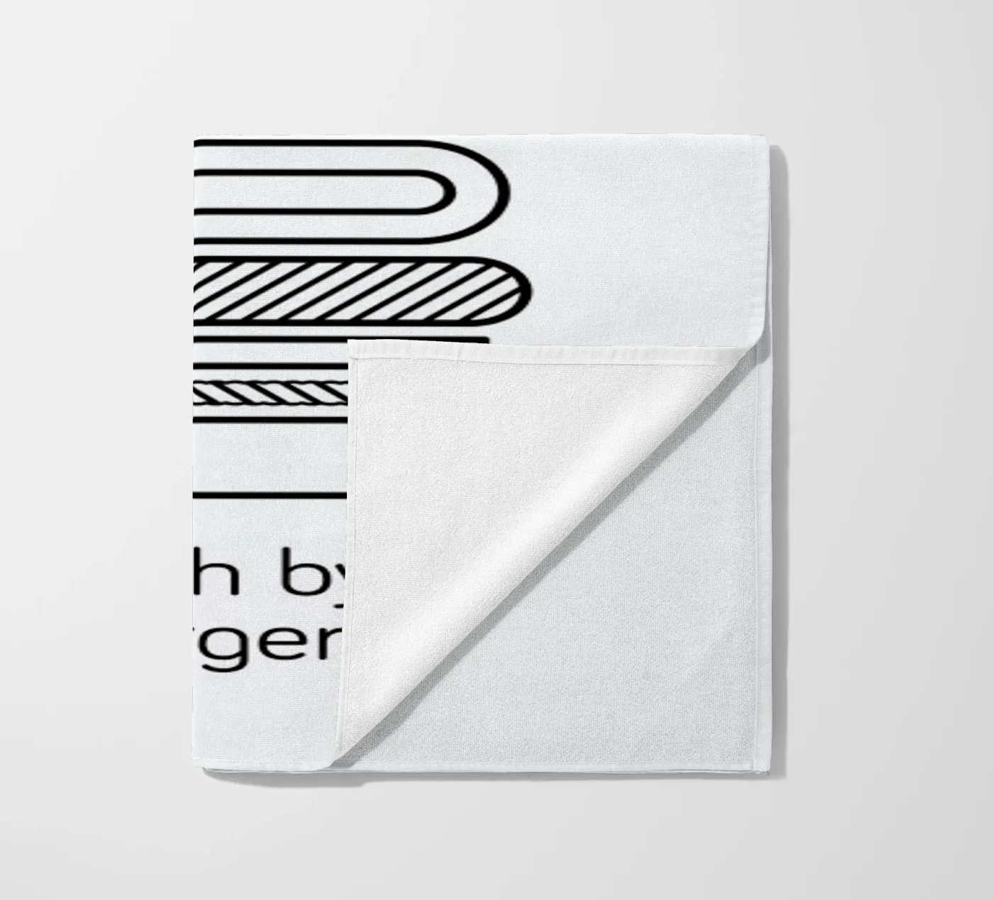 Burger serviette de plage de Chris Wharton