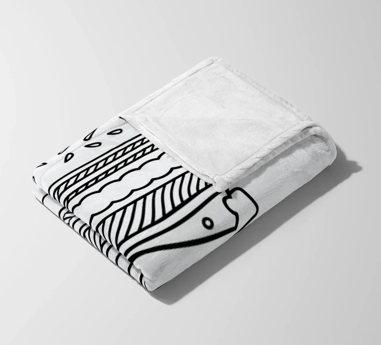 Burger Fleecedecke von Chris Wharton