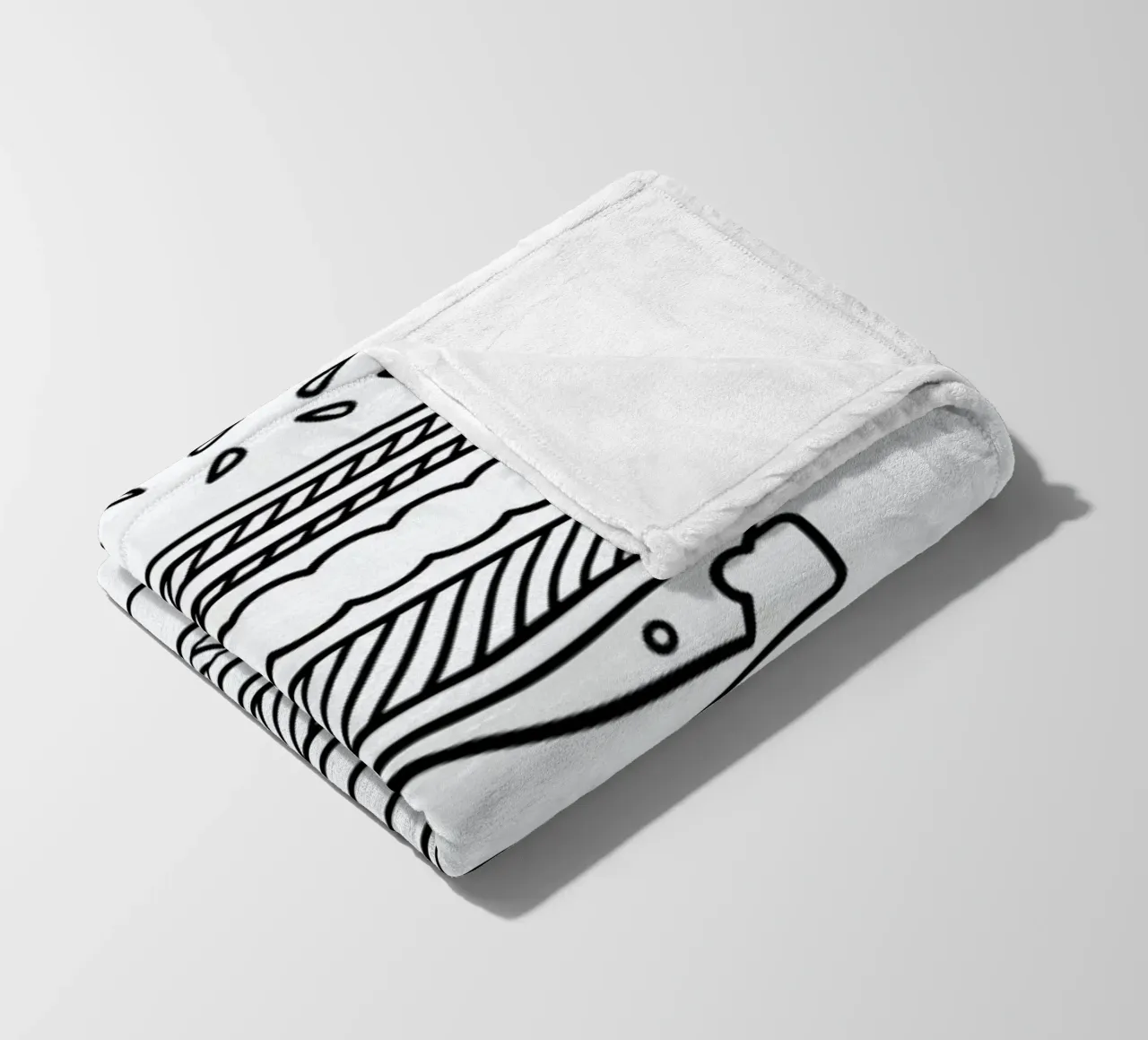 Burger Fleecedecke von Chris Wharton