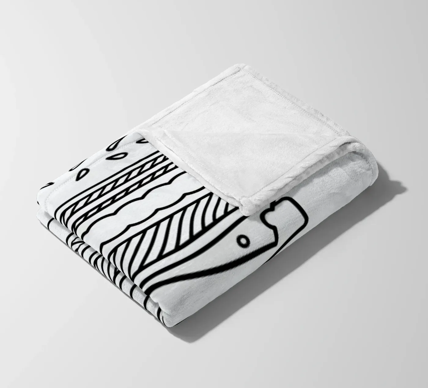 Burger fleecedeken van Chris Wharton