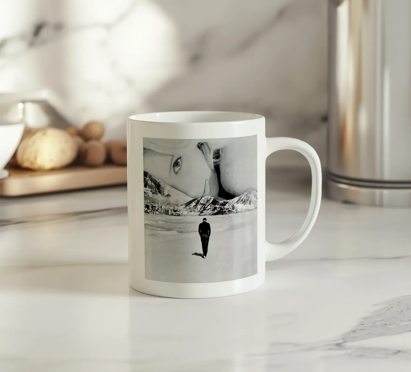 do you remember ceramic mug by Sammy Slabbinck