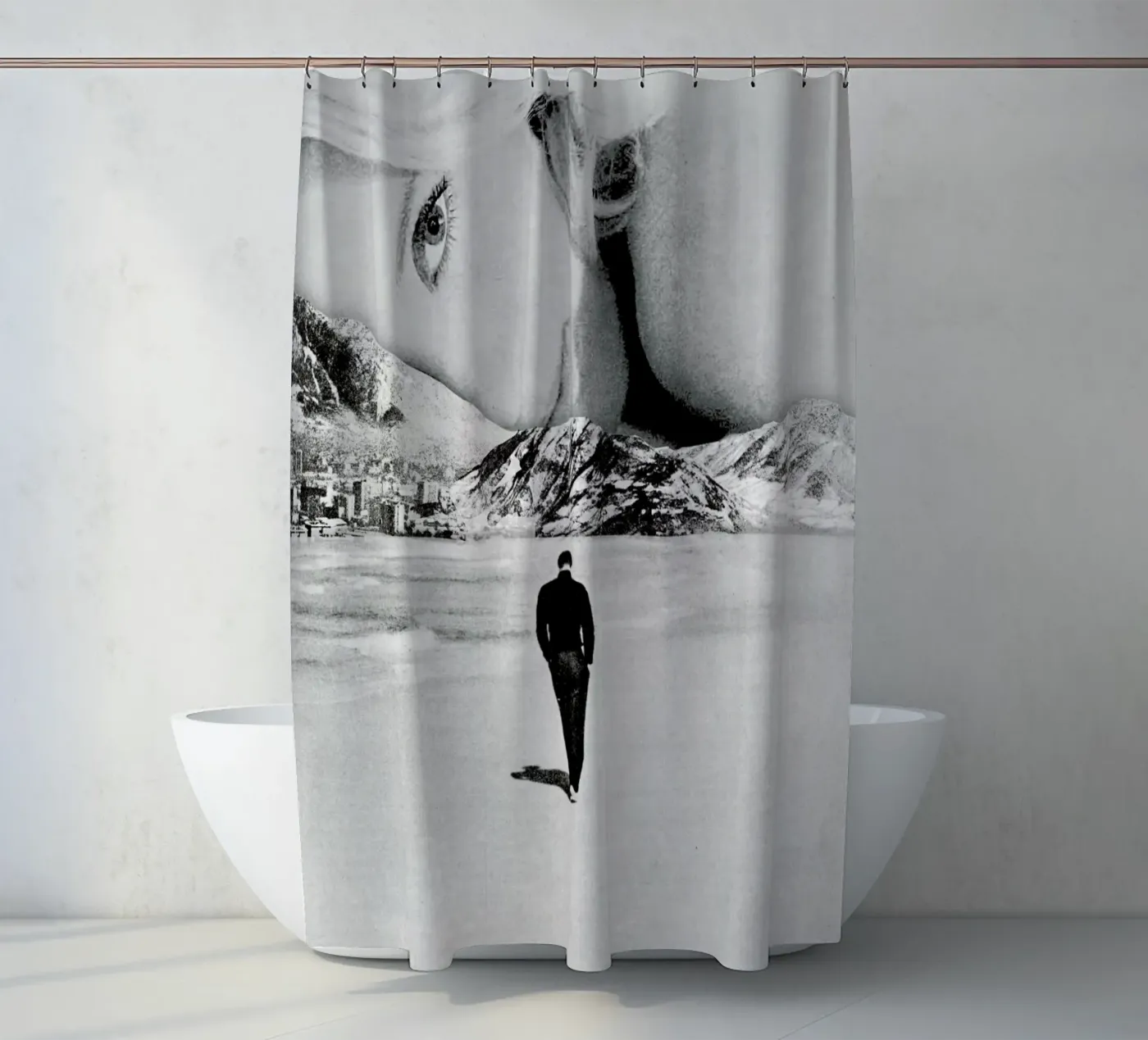 do you remember douchegordijn van Sammy Slabbinck