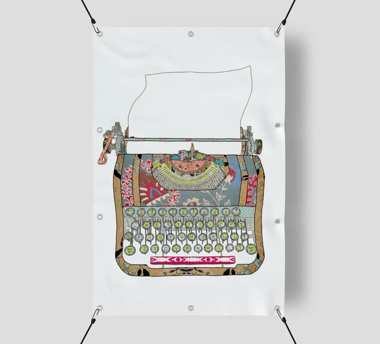 I don't know what to write you telo in pvc da Bianca Green