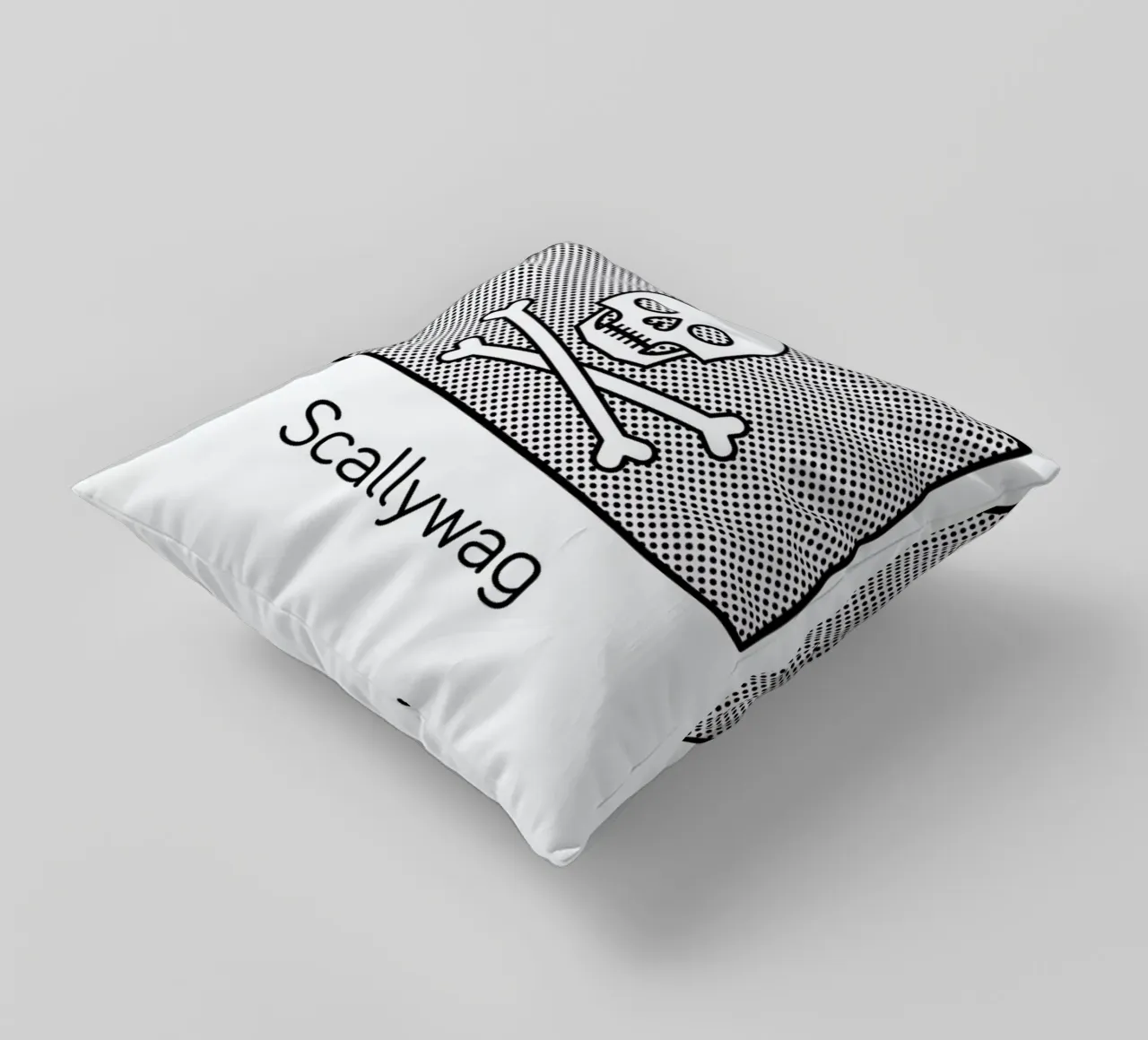 Scallywag cuscino da Chris Wharton