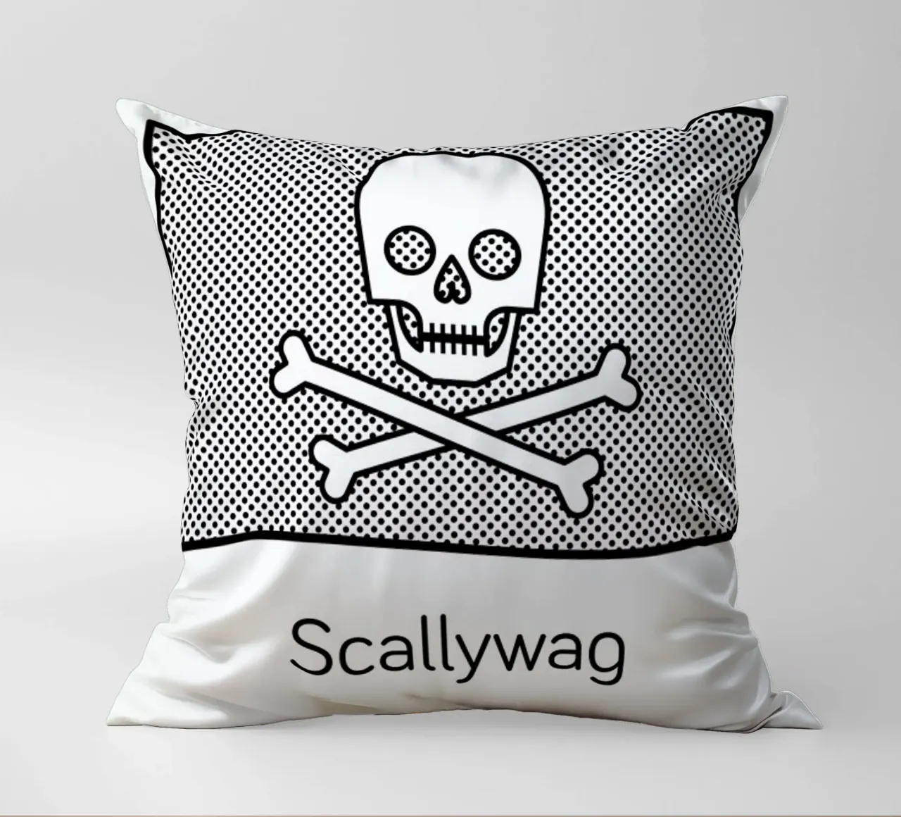 Scallywag cuscino da Chris Wharton
