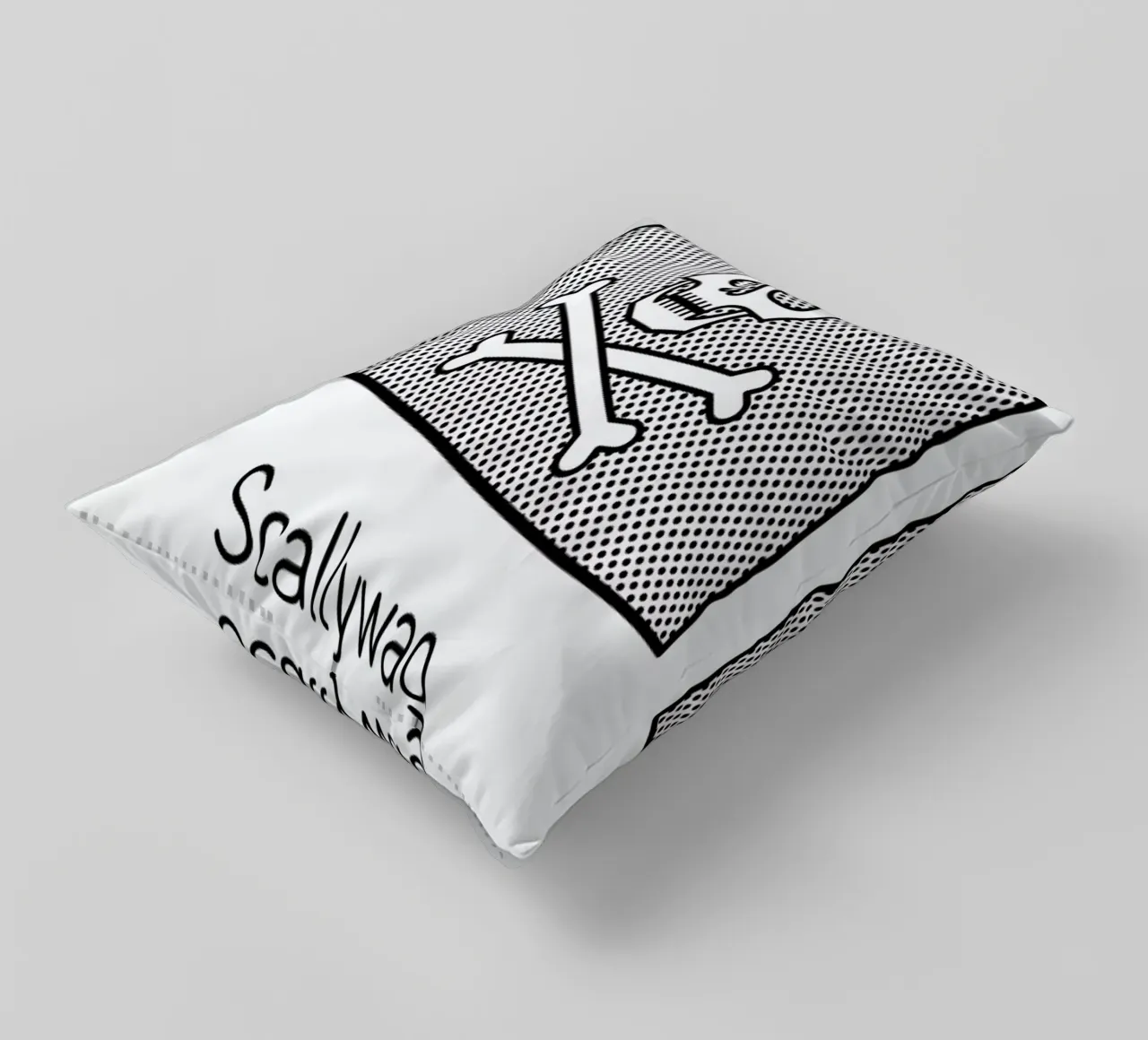 Scallywag cuscino da Chris Wharton