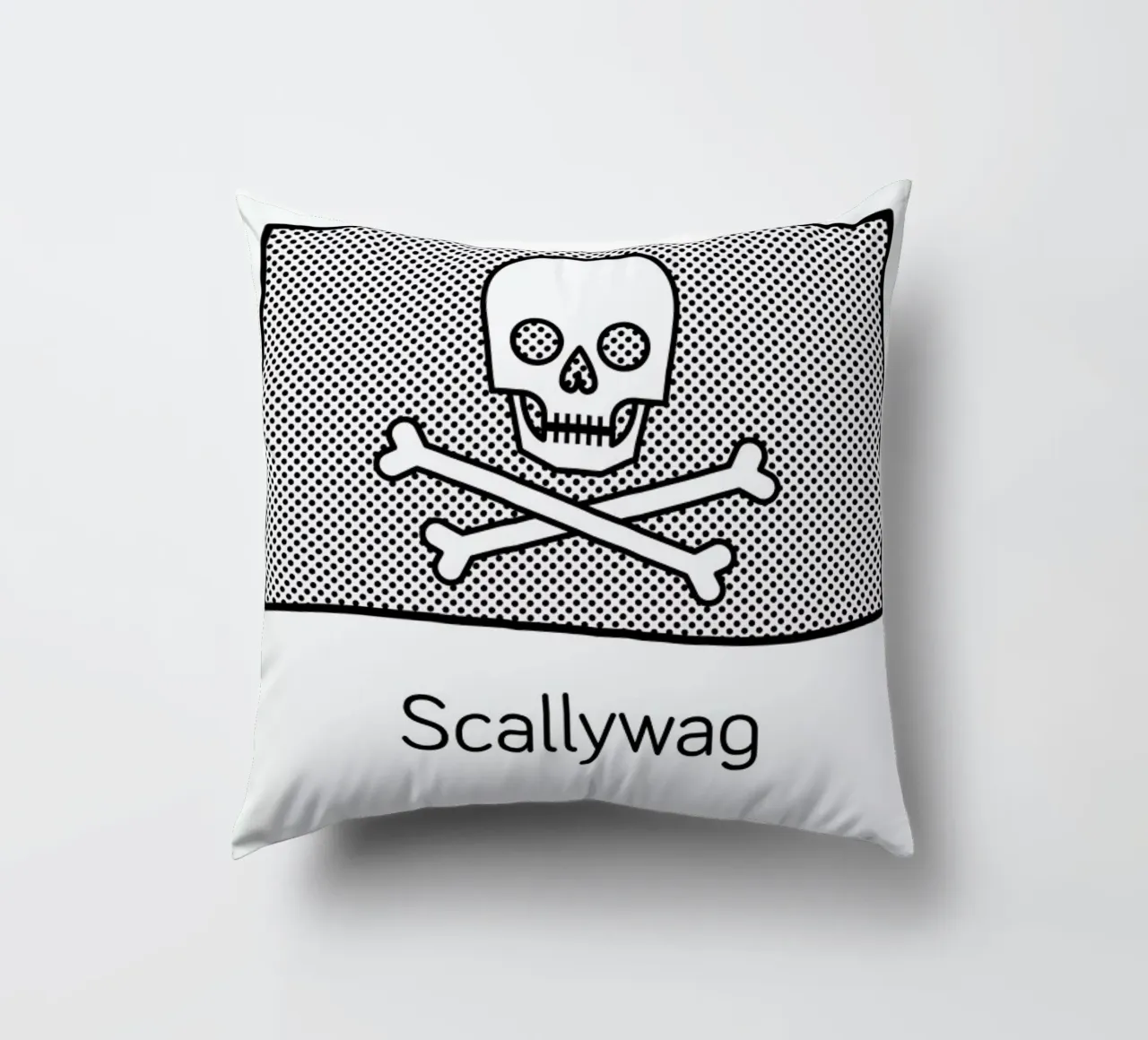Scallywag cuscino da Chris Wharton