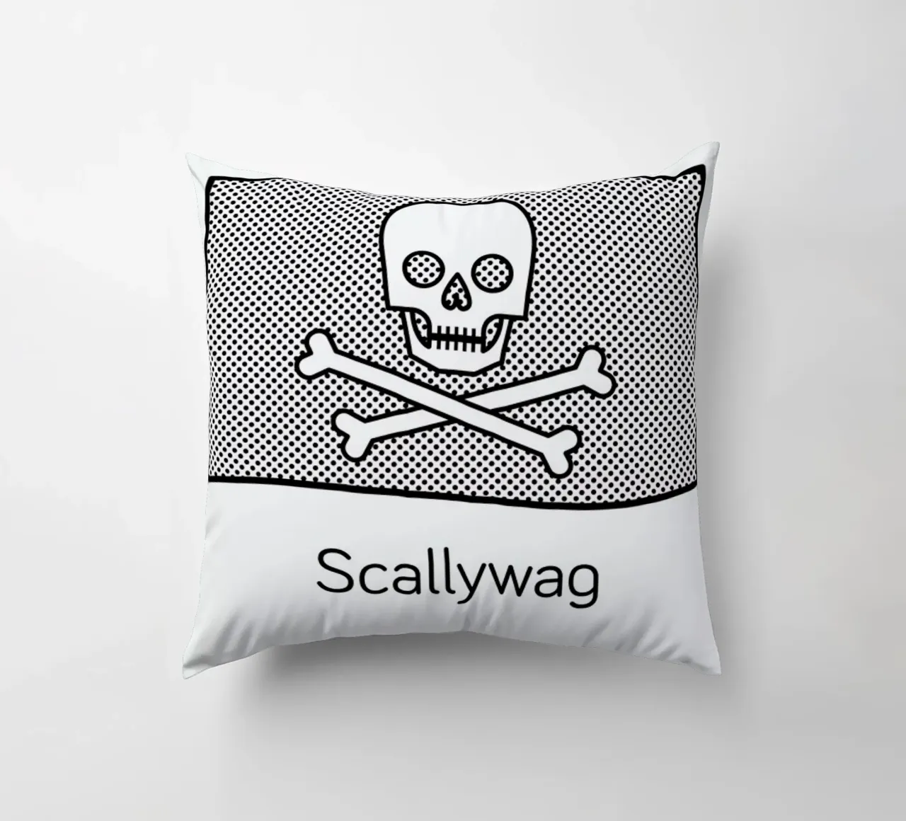 Scallywag cuscino da Chris Wharton