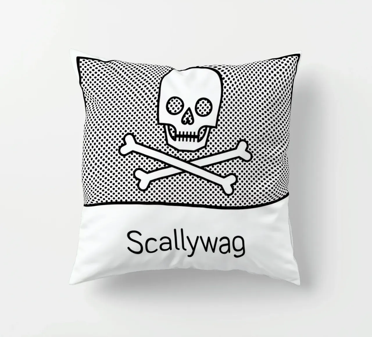 Scallywag cuscino da Chris Wharton