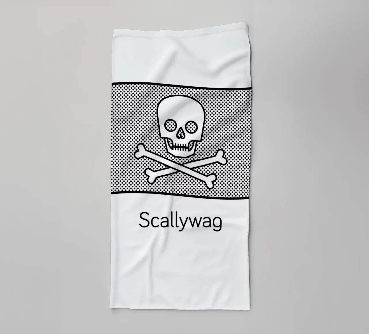Scallywag asciugamano da bagno da Chris Wharton