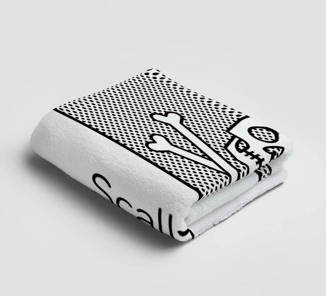 Scallywag asciugamano da bagno da Chris Wharton
