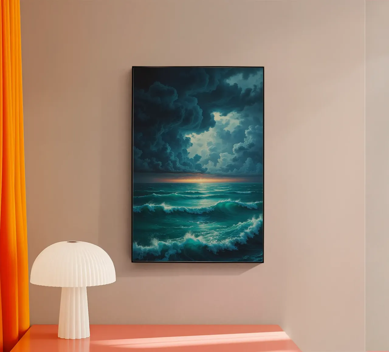 Vortex Clouds Over Ocean plexiglass da AlbertKlee