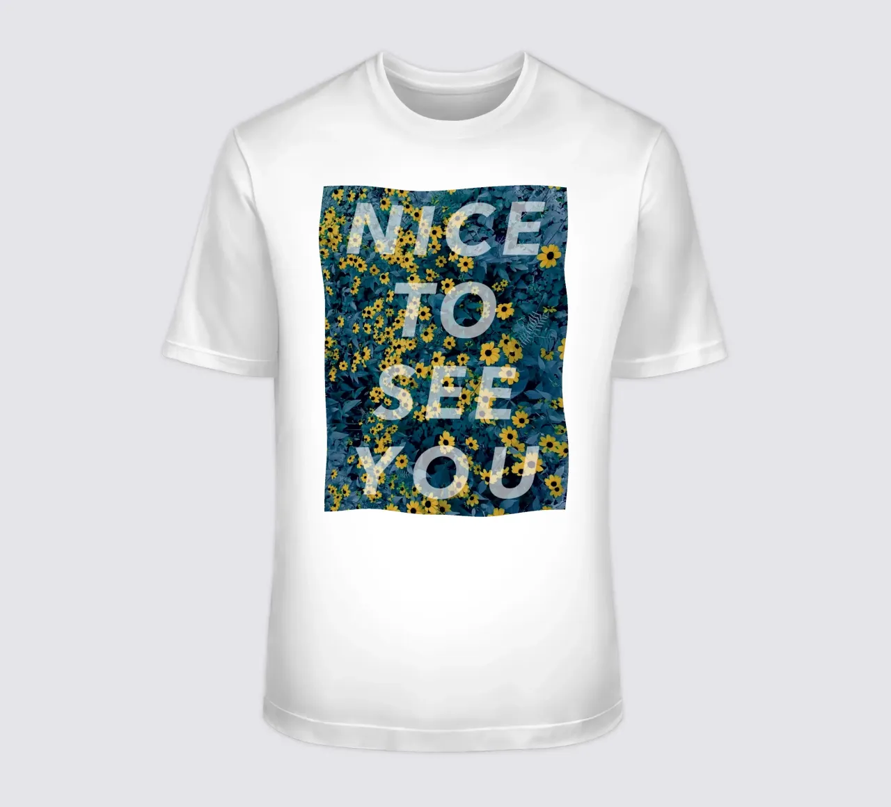 NICE TO SEE YOU t-shirt da natural neutral