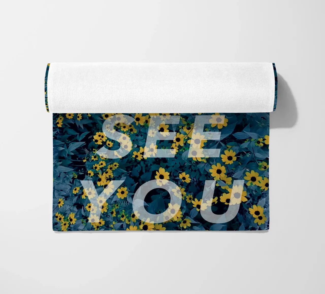 NICE TO SEE YOU toalla de playa de natural neutral