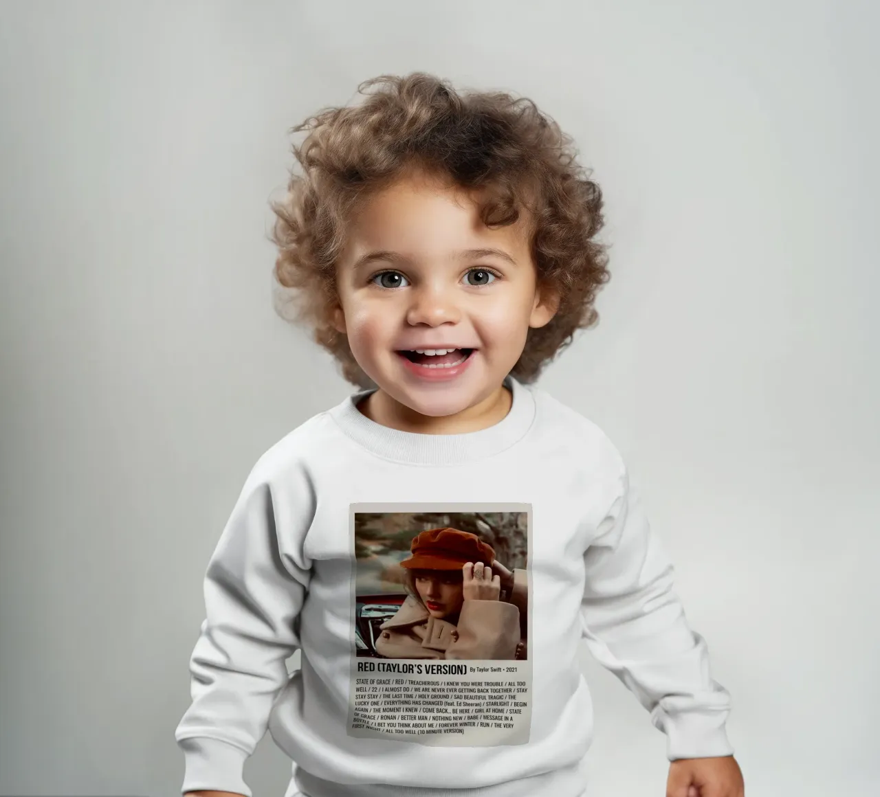 RED (TAYLOR'S VERSION) By Taylor Swift • 2021 Baby Sweatshirt von SoundStudio