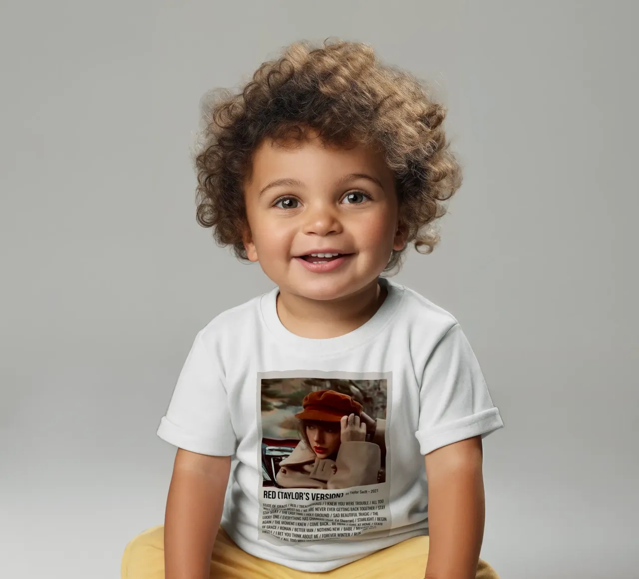RED (TAYLOR'S VERSION) By Taylor Swift • 2021 t-shirt pour bébé de SoundStudio