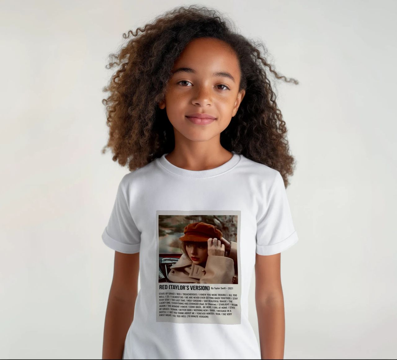 RED (TAYLOR'S VERSION) By Taylor Swift • 2021 t-shirt bambini da SoundStudio