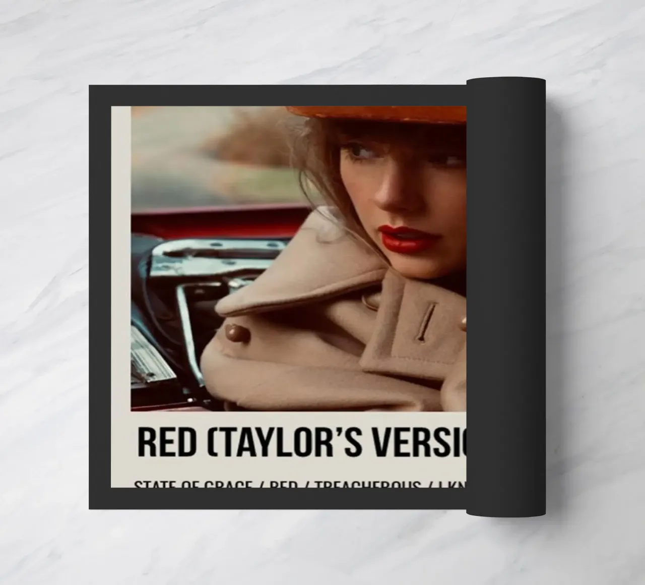 RED (TAYLOR'S VERSION) By Taylor Swift • 2021 paillasson de SoundStudio