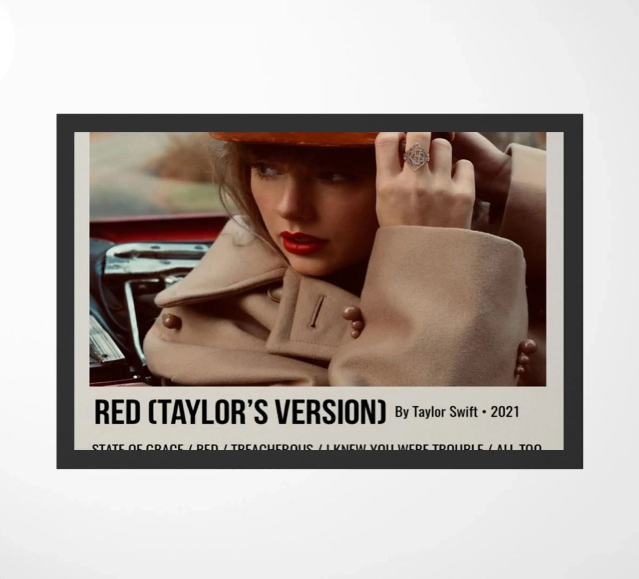RED (TAYLOR'S VERSION) By Taylor Swift • 2021 zerbino da SoundStudio