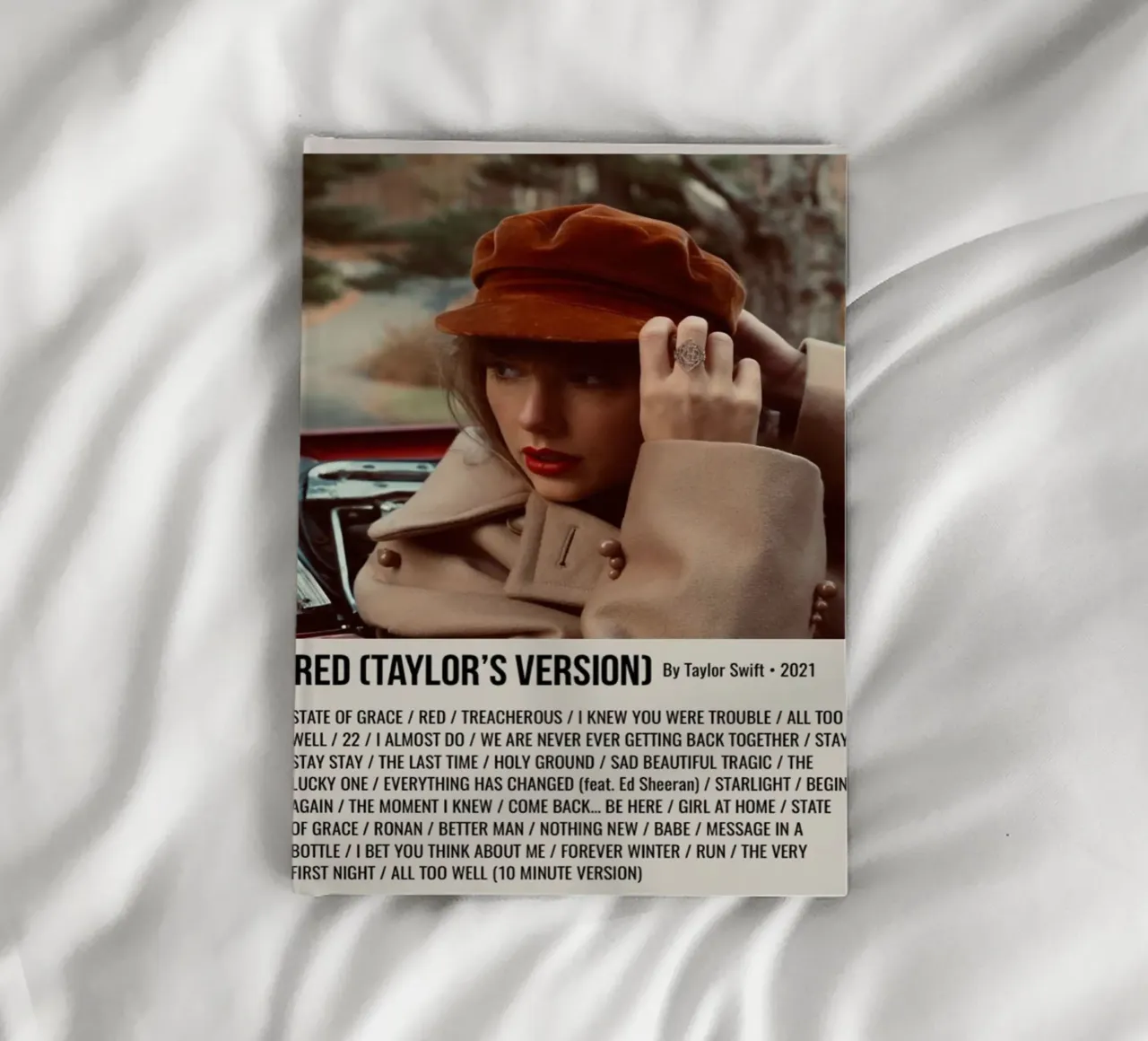 RED (TAYLOR'S VERSION) By Taylor Swift • 2021 Notizbuch von SoundStudio