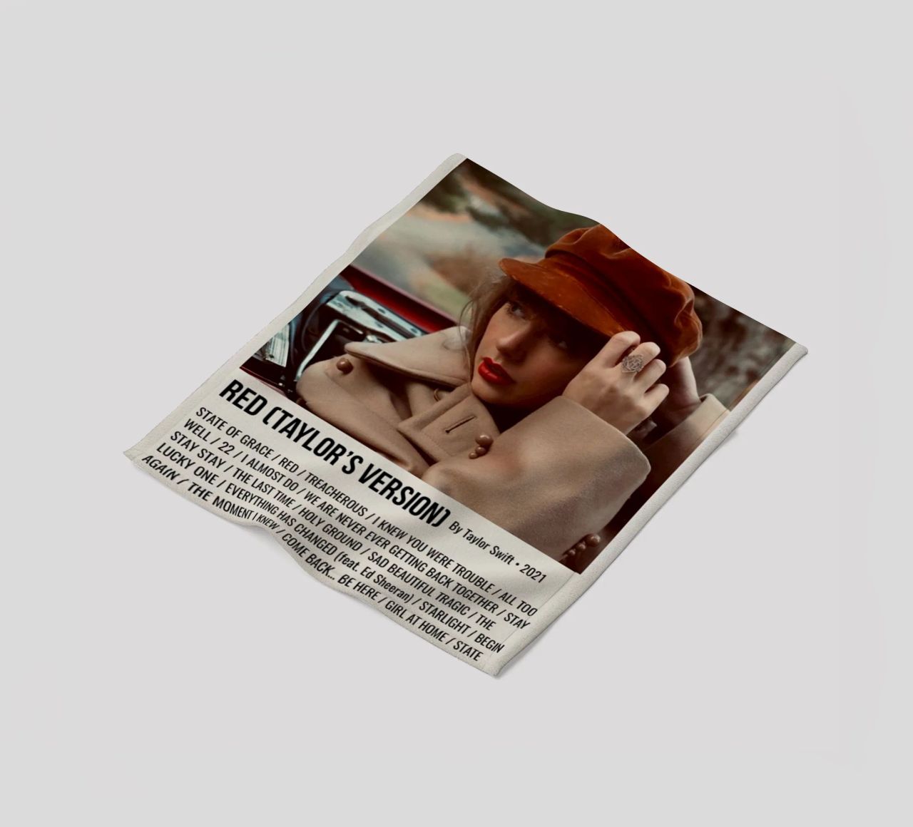 RED (TAYLOR'S VERSION) By Taylor Swift • 2021 coperta in pile da SoundStudio