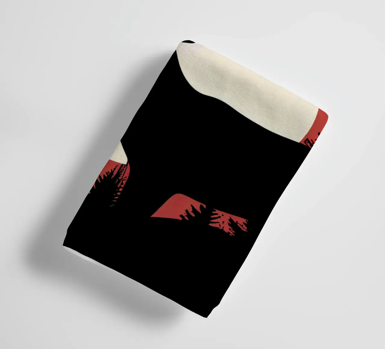 Logo del cacciatore con cervo asciugamano da bagno da Autofocus
