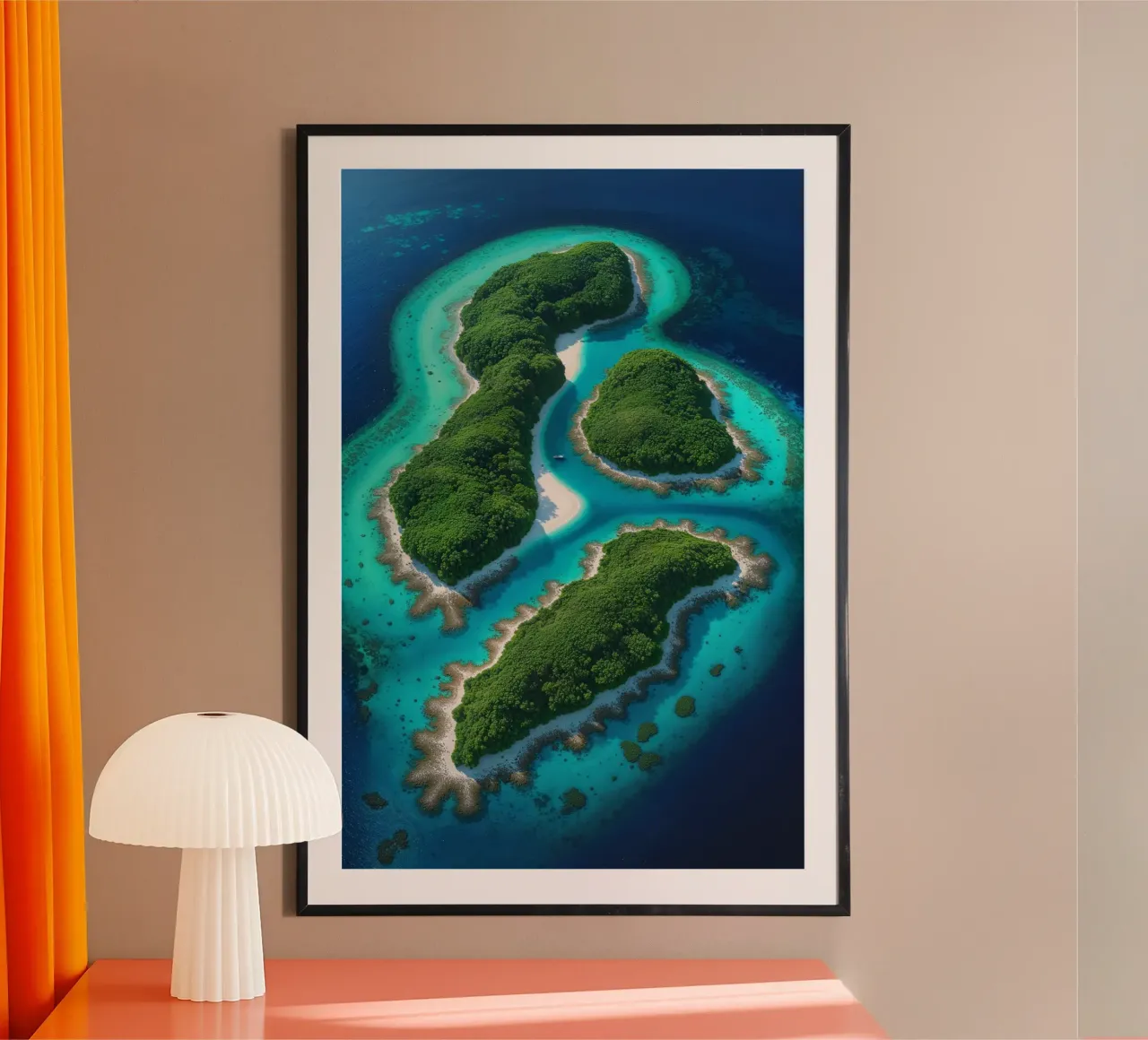 Dual Island Escape carta hahnemühle da AlbertKlee