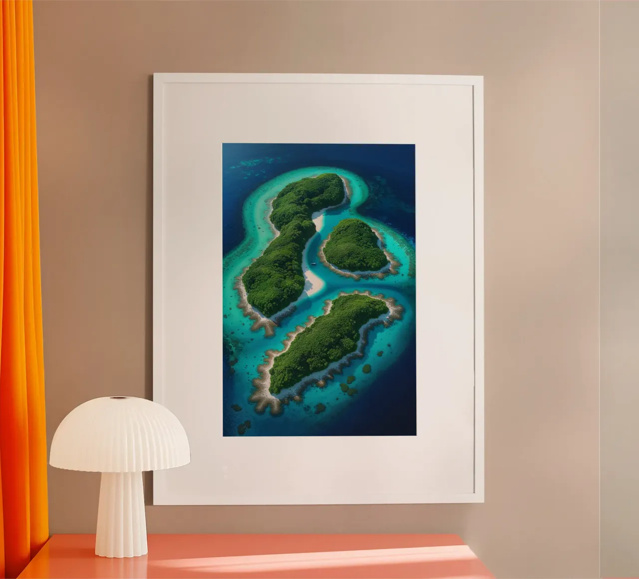 Dual Island Escape carta hahnemühle da AlbertKlee