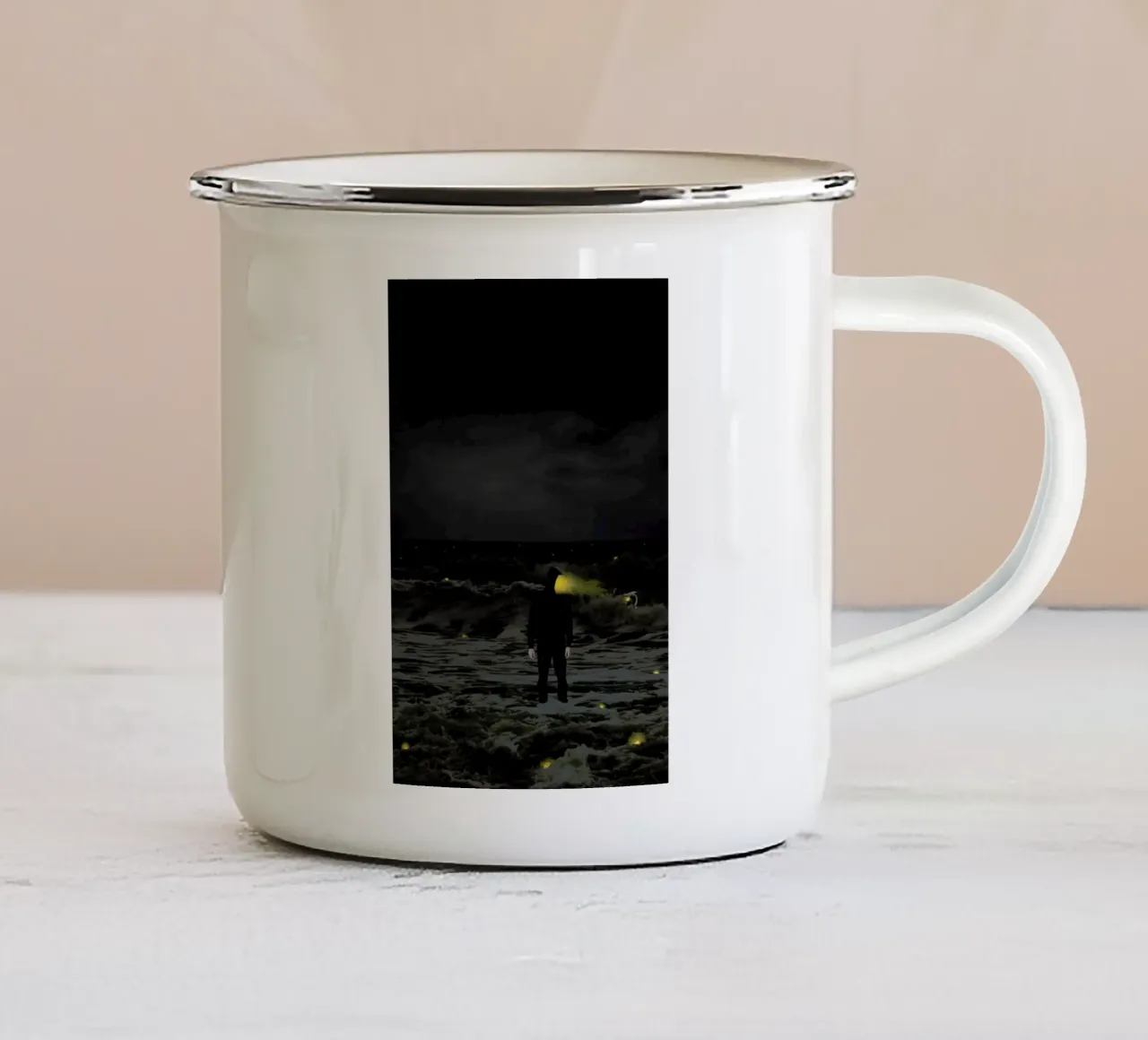 Bright Ideas tazza in smalto da Jason Brueck