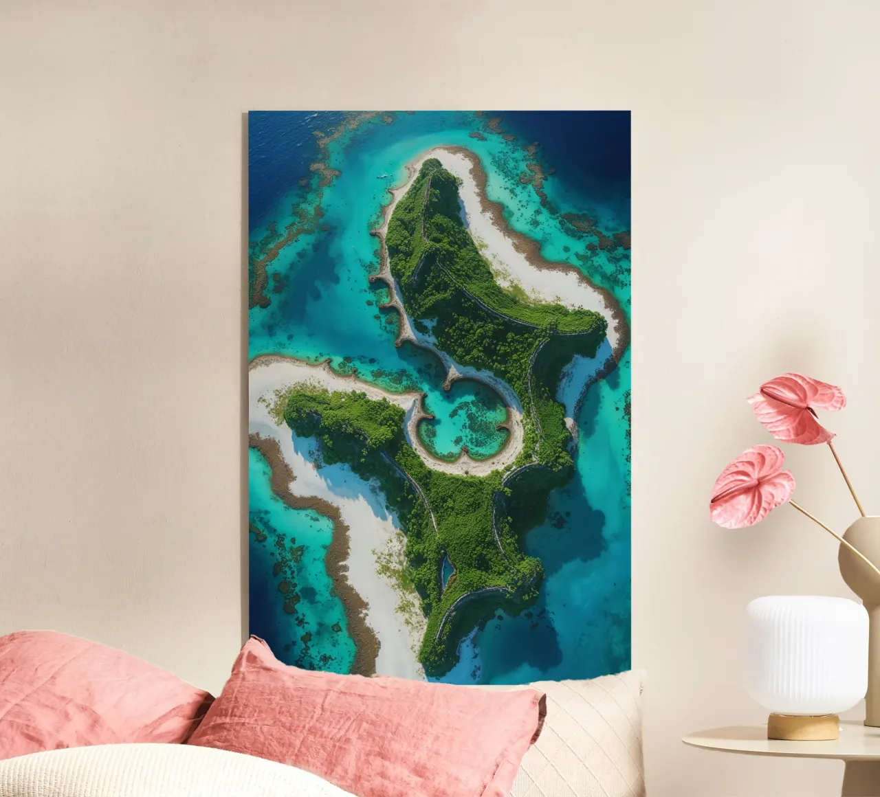 Pristine Island Oasis plexiglass da AlbertKlee