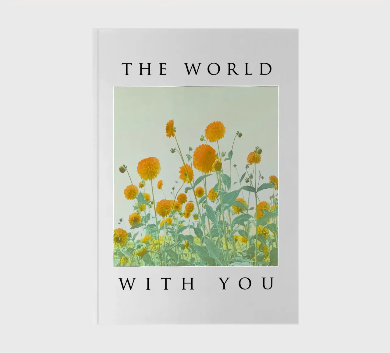 THE WORLD WITH YOU notebook by natural neutral