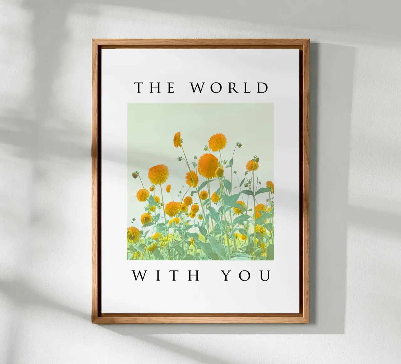 THE WORLD WITH YOU alluminio dibond da natural neutral