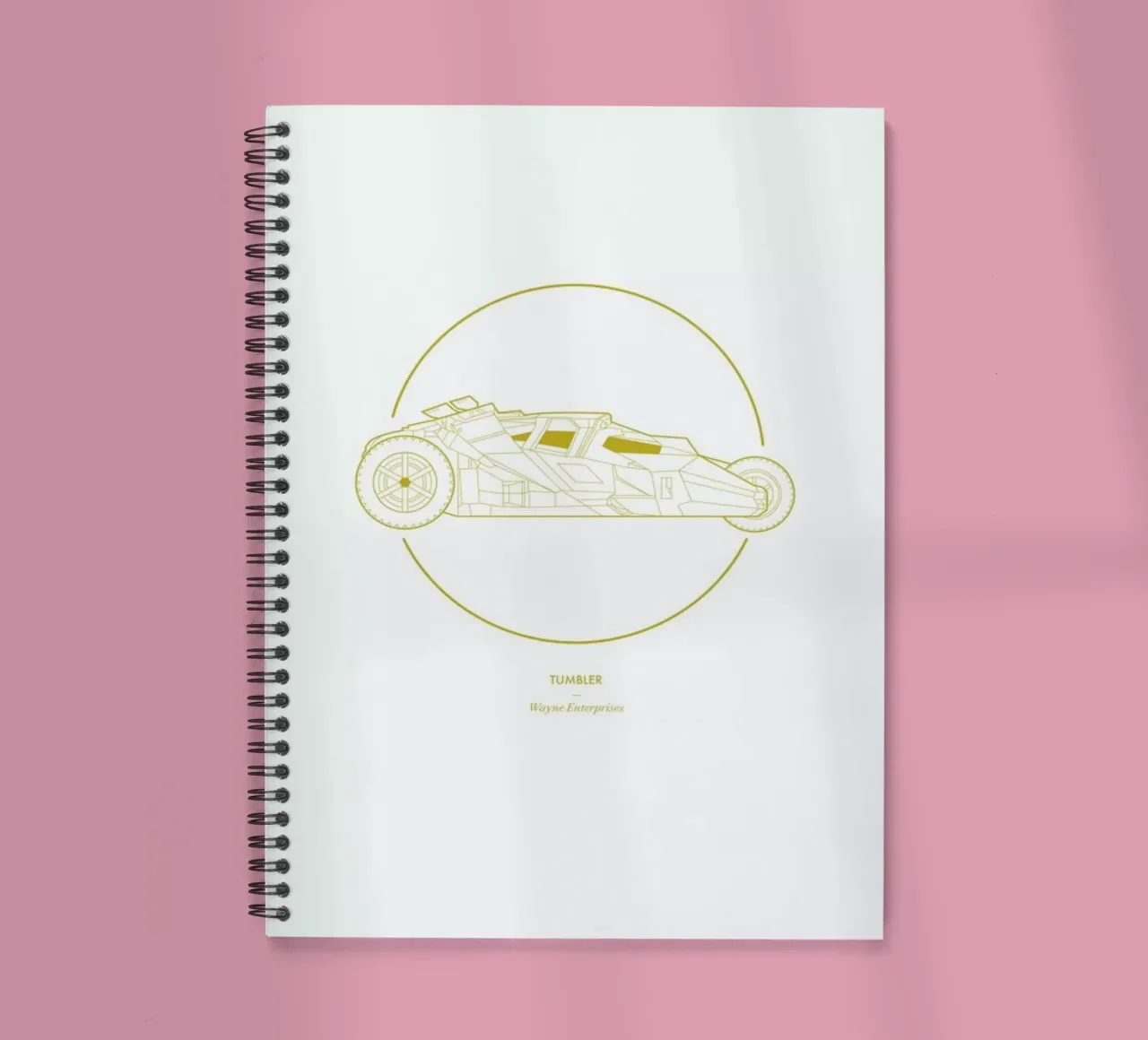 Tumbler spiral notebook by Dean Smith