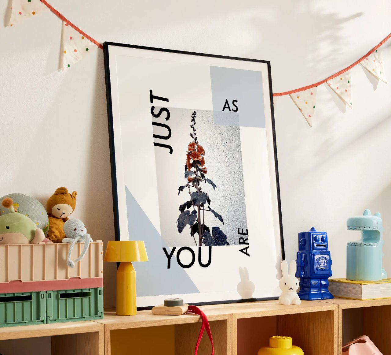 JUST AS YOU ARE Poster von natural neutral