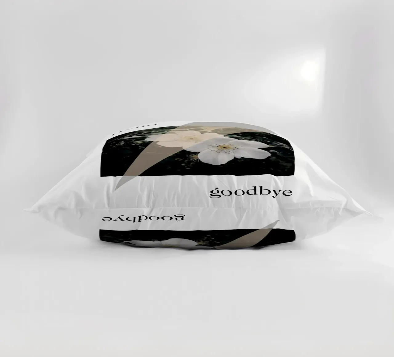 Hello goodbye cuscino da natural neutral