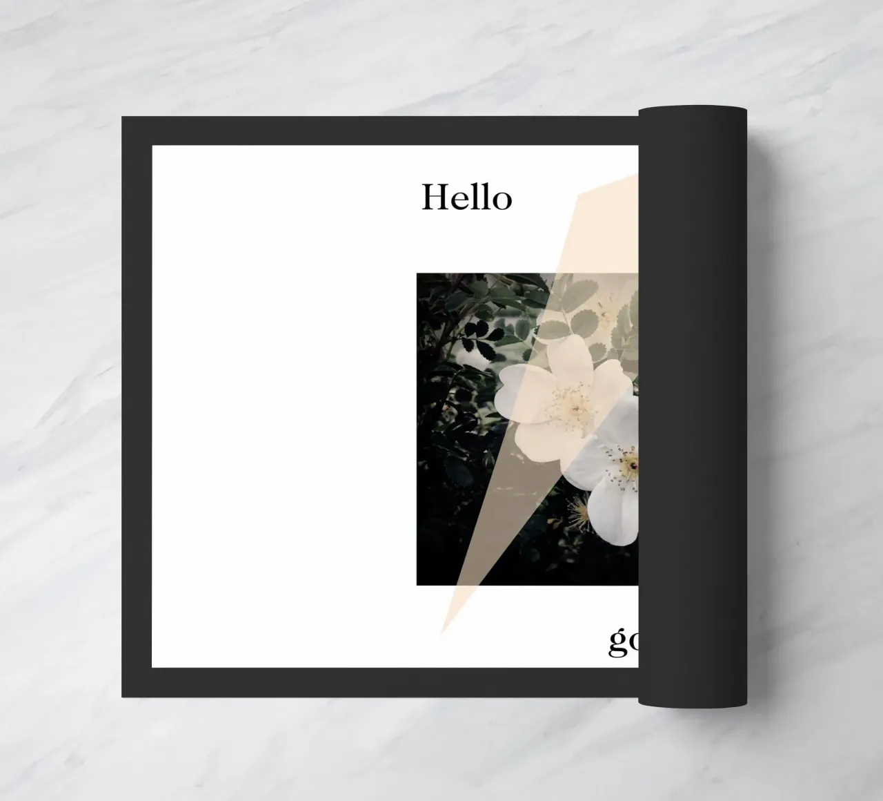 Hello goodbye zerbino da natural neutral