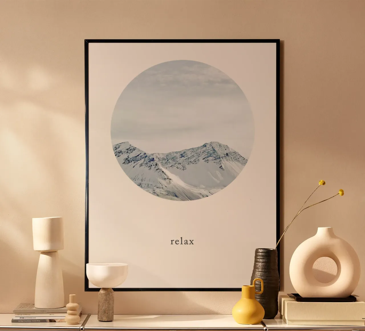 relax poster da natural neutral