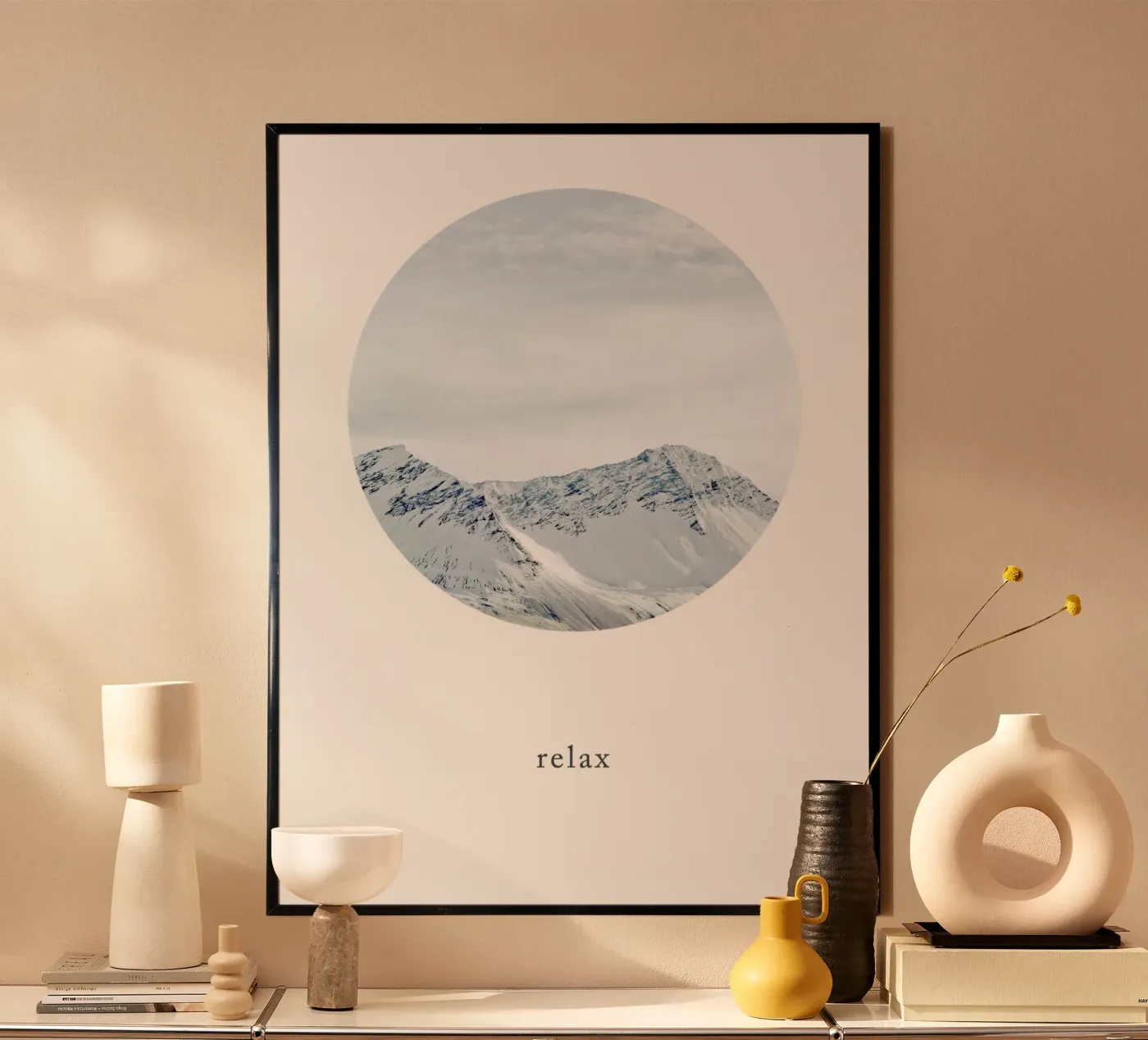 relax poster da natural neutral