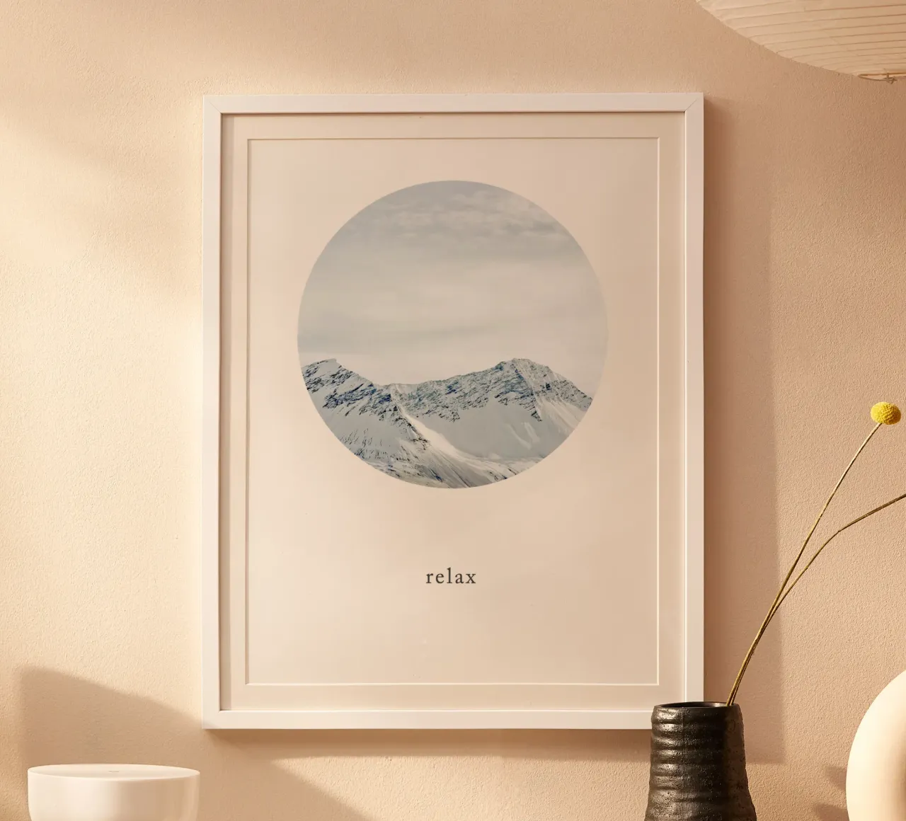 relax poster da natural neutral