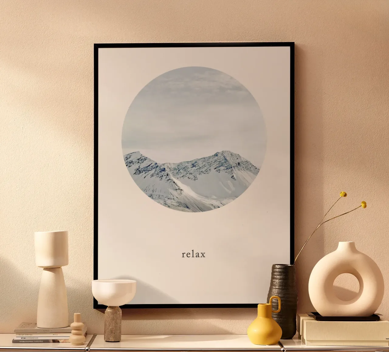 relax poster da natural neutral